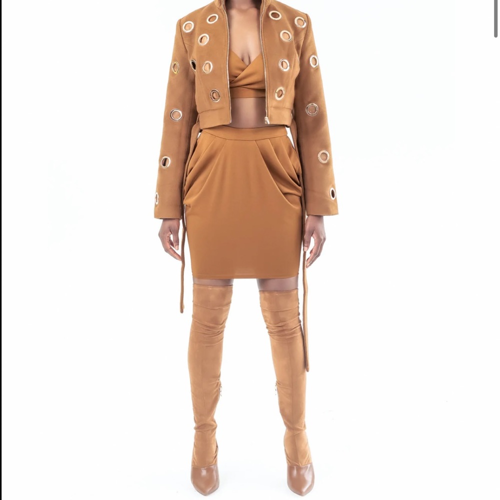 Pantora Cropped Rhonda Jacket Size M